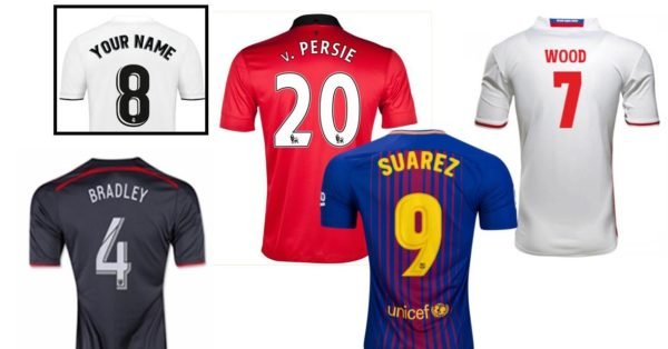 Football Shirt Printing Macclesfield